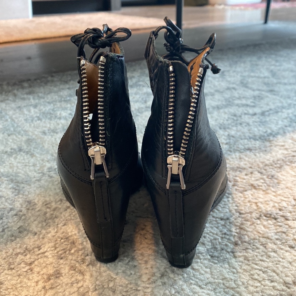 Dolce Vita Strappy Wedge Heels - Picture 5 of 9